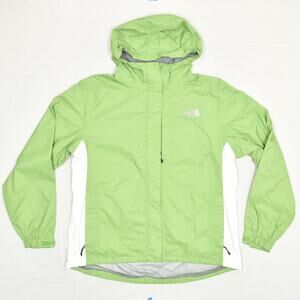 The North Face Green and White Women's Jacket